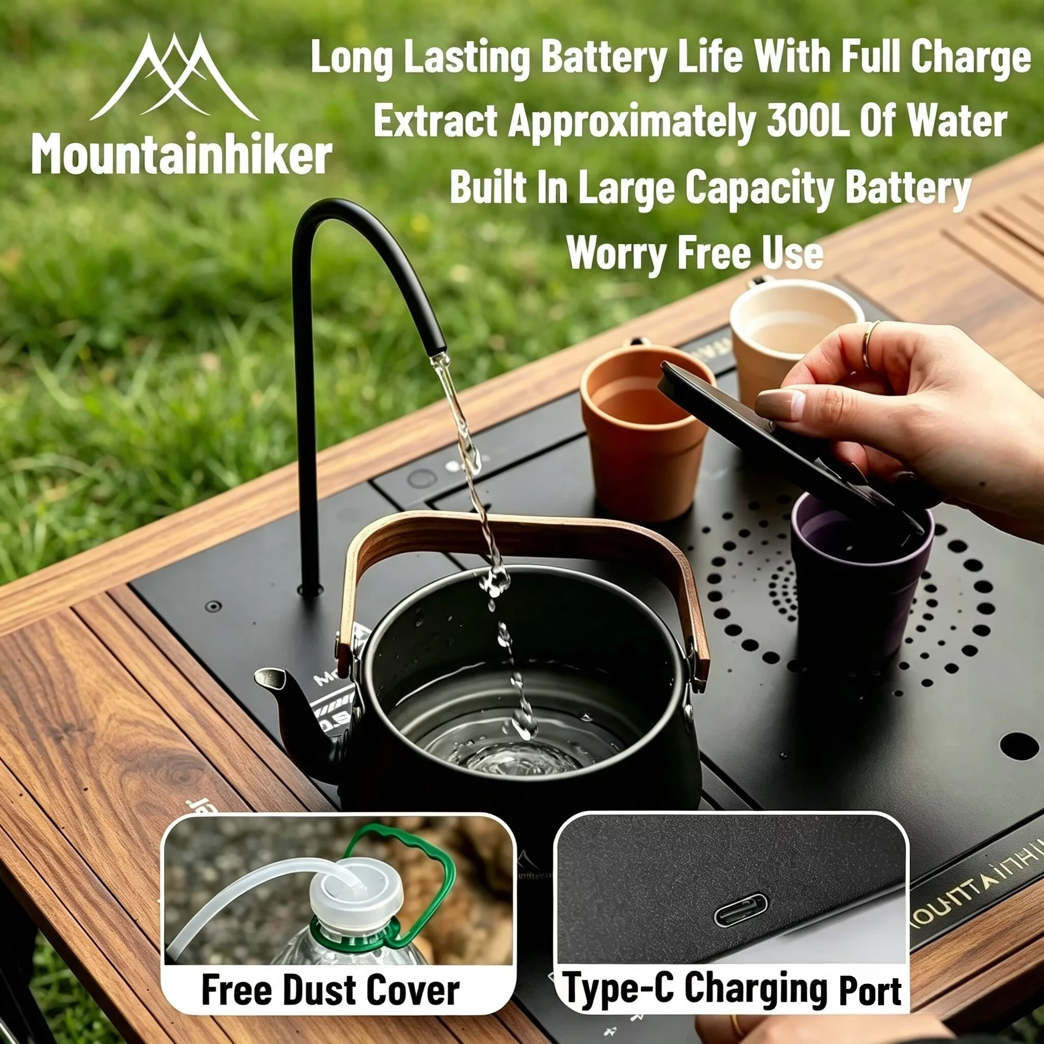 Электрический диспенсер для во – обзор и цена Camping Cooking Table