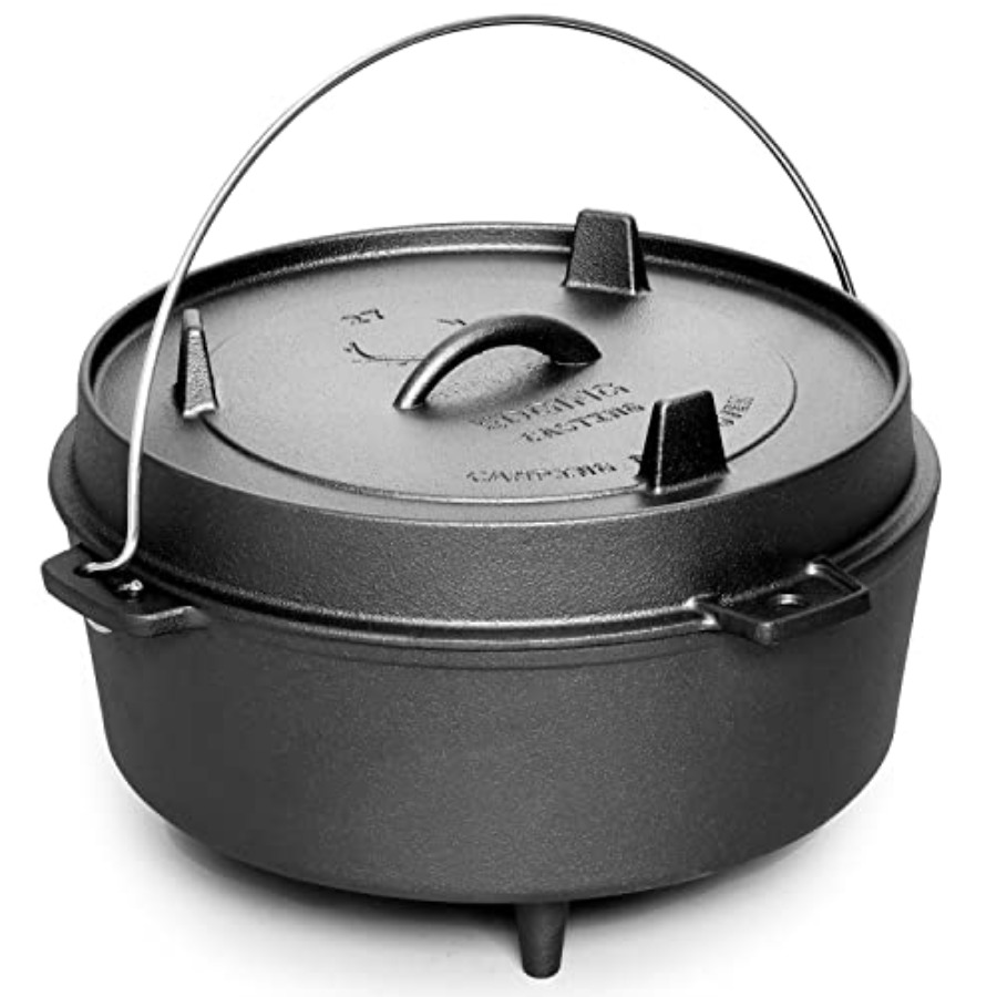 Чугунная походная кастрюля с к – обзор и цена Camp Dutch Oven Cast