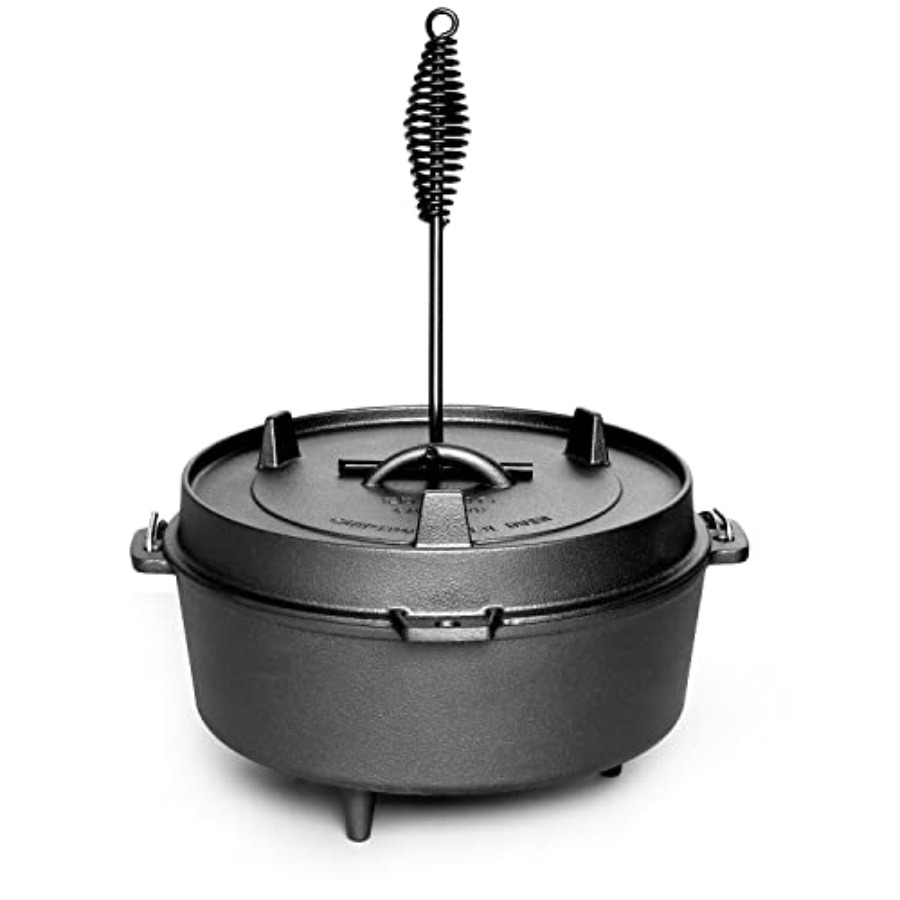 Чугунная походная кастрюля с к – обзор и цена Camp Dutch Oven Cast