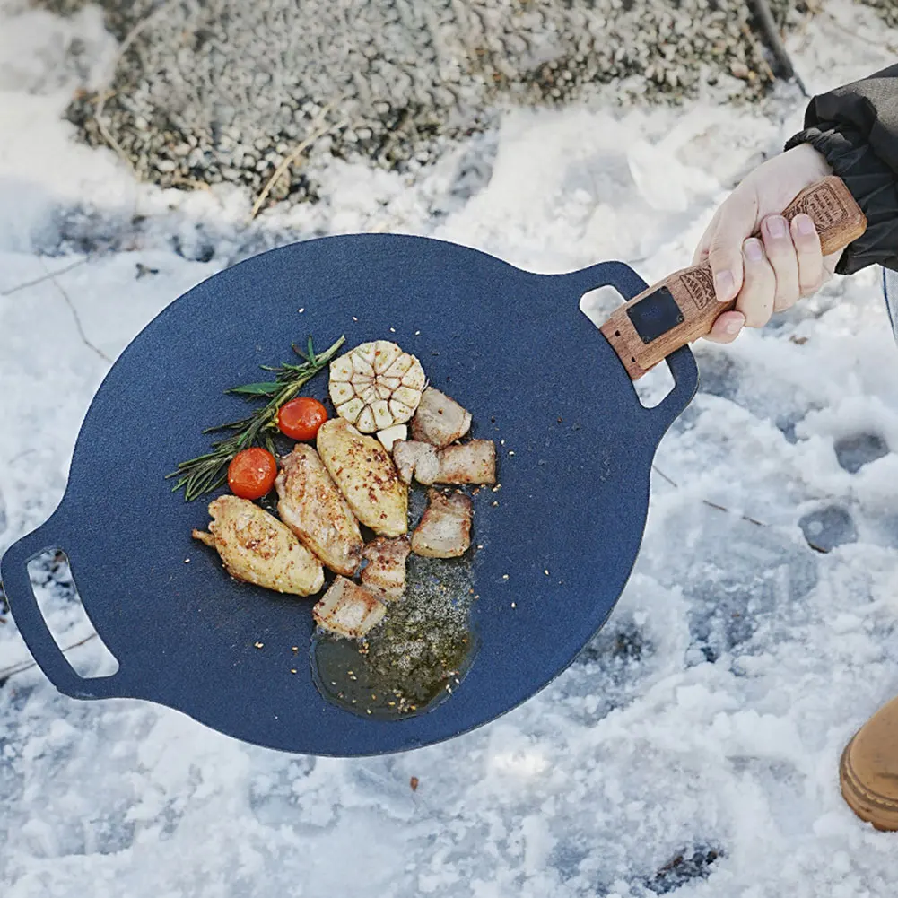 Наружная сковорода-гриль из на – обзор и цена Camping Hiking Cooking