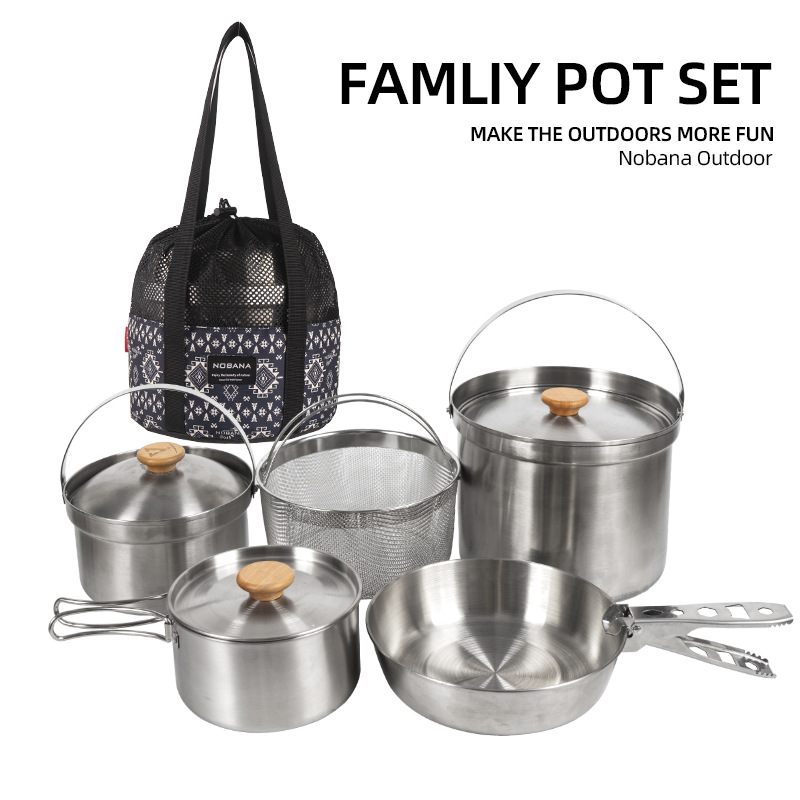 NOBANA новейший уличный набор  – обзор и цена Camping Cooking Organizer