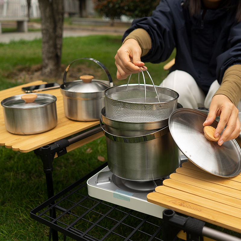 NOBANA новейший уличный набор  – обзор и цена Camping Cooking Organizer