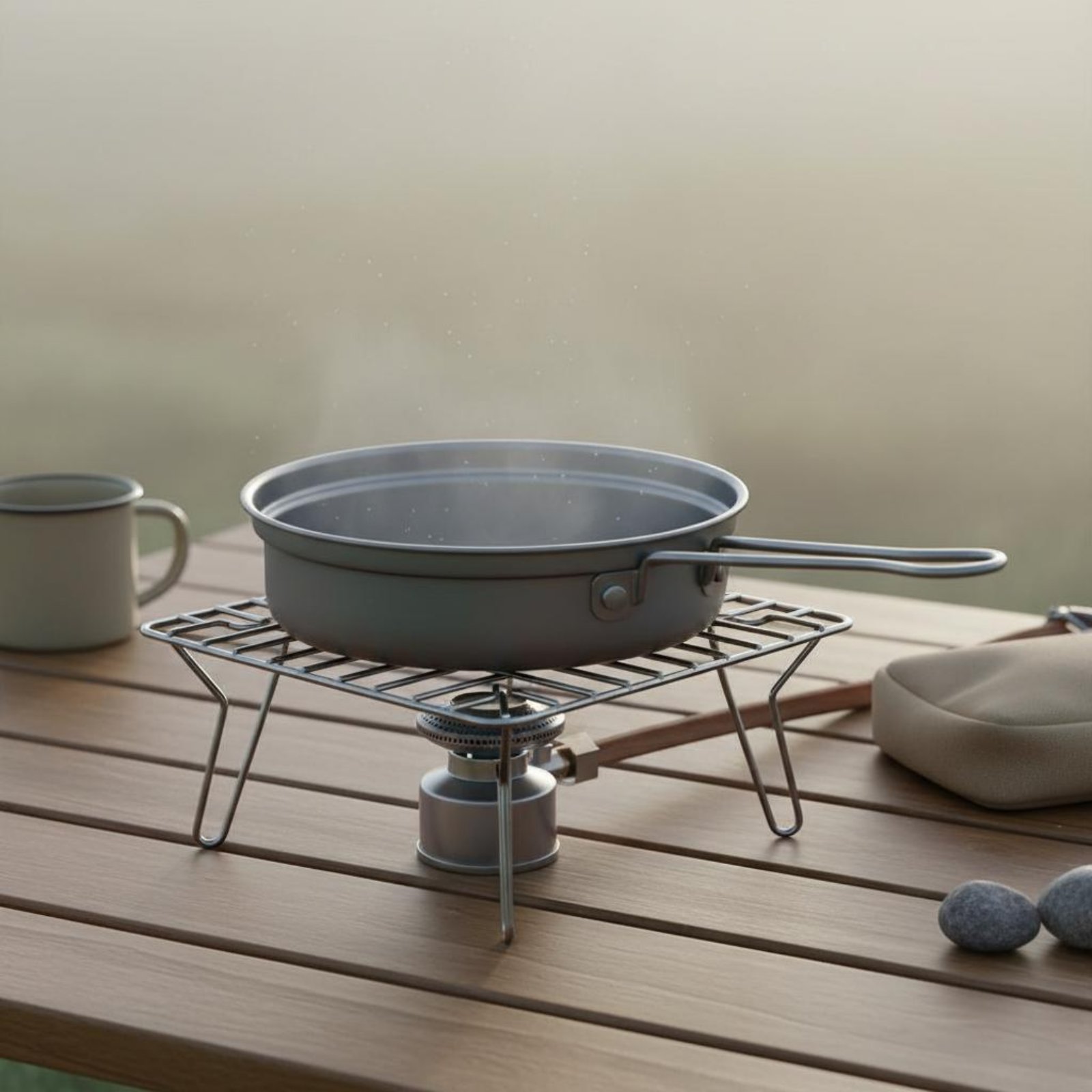 Набор металлической посуды для – обзор и цена Camping Cooking Dining Set