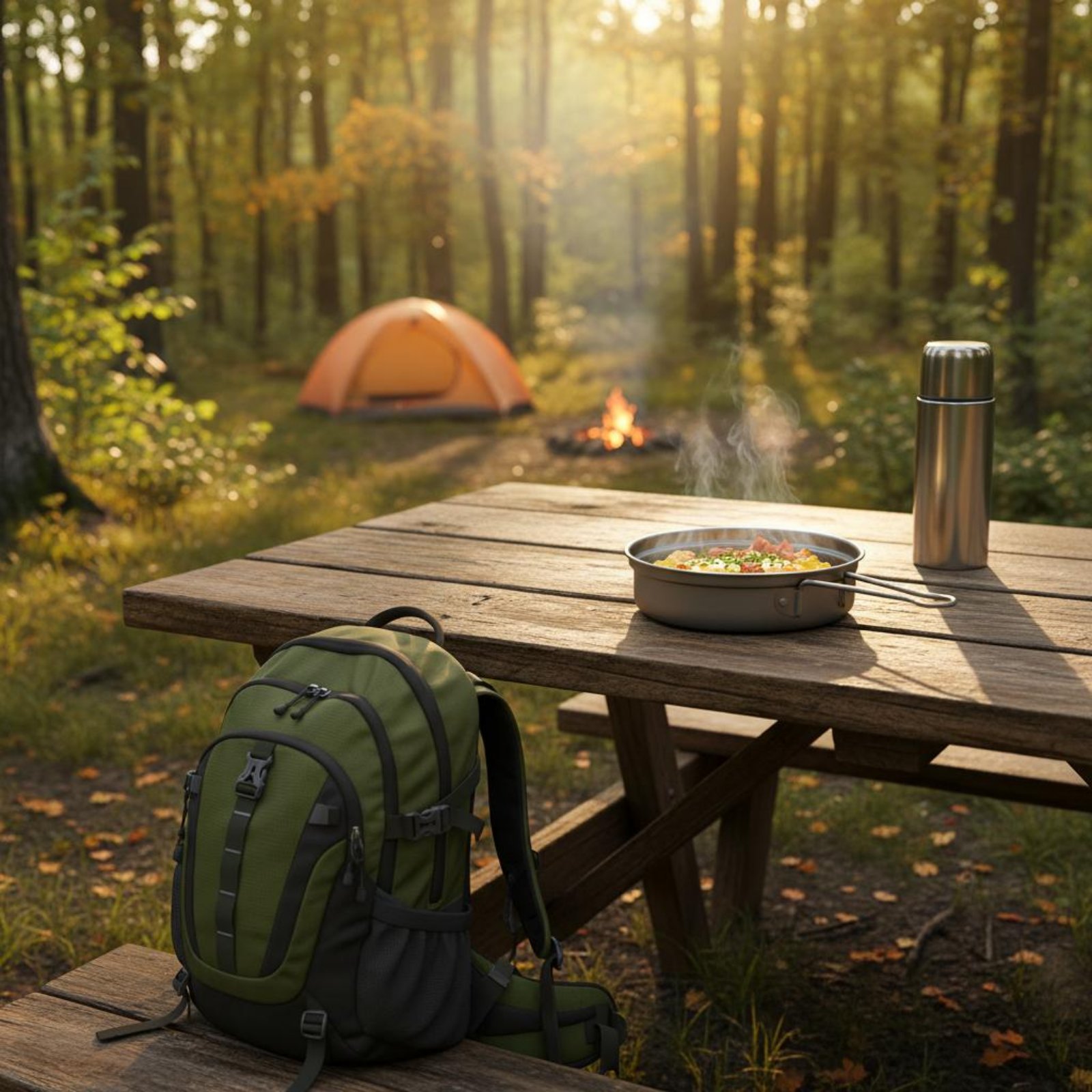 Набор металлической посуды для – обзор и цена Camping Cooking Dining Set